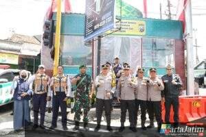 Dinkes Kabupaten Kediri Siagakan Nakes di Pospam dan Posyan,Wujud Sinergisitas Dengan Polri Dan Instansi Terkait Selama Lebaran 1447 H