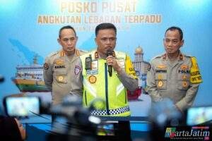 Hadiri Pembukaan Posko Angkutan Lebaran 2026, Kakorlantas Pastikan Hiruk-pikuk Operasi Ketupat Berjalan Lancar