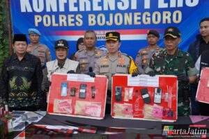 Polres Bojonegoro Bongkar Jaringan Peredaran Sabu dan Ganja, 13 Tersangka Ditangkap
