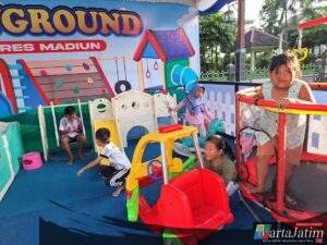 Layanan Mudik Polres Madiun, Sediakan Fasilitas Playground hingga Bengkel Gratis