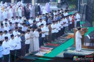 Hangatnya Idul Fitri di Mako Polres Kediri Kota, Wujudkan Kebersamaan dan Soliditas