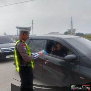 Polda Jatim Terapkan Mobile Reader di Gerbang Tol Situbondo Barat