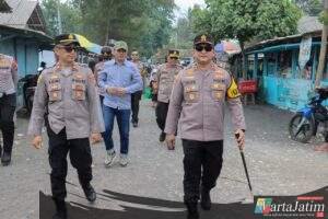 Polres Lumajang Tingkatkan Pengamanan Wisata Pantai Watu Pecak