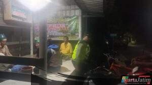 Tingkatkan Pam Swakarsa, Polisi Kediri Sambangi Poskamling