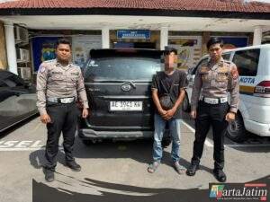 Satlantas Polres Kediri Kota Ungkap Pelaku Tabrak Lari, Ditangkap di Ngawi Hanya Kurun Waktu 7 Jam