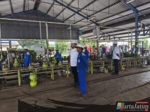 Polres Jombang Cek Ketersediaan LPG 3 Kg di SPBE Pastikan Distribusi Lancar
