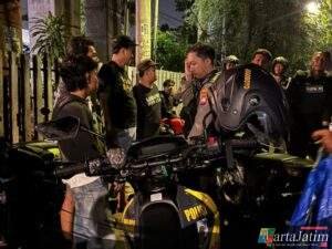Polrestabes Surabaya Amankan 4 Pelaku Vandalisme, Terapkan Sanksi Sosial di Liponsos