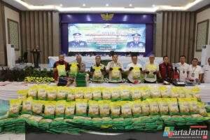 Polda Jatim Bongkar Praktik Beras SPHP Oplosan, Tersangka Asal Probolinggo Diamankan