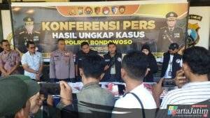 Polres Bondowoso Ungkap Jaringan Narkoba 5 Tersangka Pengedar Diamankan