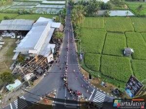 ETLE Drone Patrol Presisi Temani Langkah Runners di Kemala Run 2026