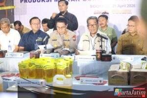 Polda Jatim Ungkap Produksi MinyaKita Ilegal, Empat Orang  Ditetapkan Tersangka