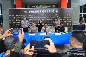 Polres Gresik Ungkap Jaringan Narkoba Lintas Kota, 4 Tersangka Diamankan