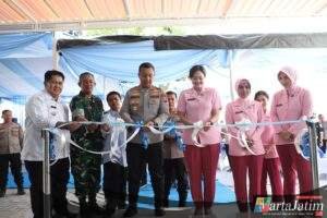 Kapolres Kediri Resmikan SPPG 3 Polres Kediri Cab. Kandat Perluas Layanan Gizi Masyarakat