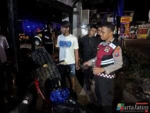 Tekan Angka Kriminalitas,Patroli Perintis Presisi Samapta Polres Kediri Kota Perketat Pengamanan Wilayah Jelang Dini Hari