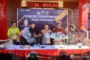 Polres Probolinggo Amankan Tujuh Tersangka Curas dan Curanmor