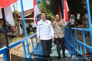 Polres Tuban Bangun Jembatan Merah Putih Presisi, Bupati : Berkat Kepedulian dan Kehadiran Polri di Tengah Masyarakat