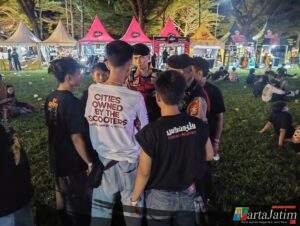Sinergi Polres Kediri Kota, TNI dan Instansi Terkait Jaga Keamanan Cyberextreme Vol.3