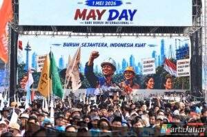 Polri Apresiasi Massa Buruh Sampaikan Aspirasi Tertib pada Peringatan May Day
