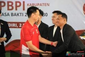 PBPI Kabupaten Kediri Resmi Dilantik, Kehadiran Kapolres Perkuat Dukungan Pembinaan Atlet