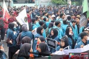 May Day Kondusif, Kapolrestabes Surabaya Sampaikan Apresiasi untuk Serikat Pekerja dan Mahasiswa
