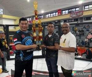 Brimob Polda Jatim Sabet 4 Emas Kejurprov MMA Surabaya