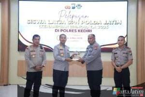 Kapolres Kediri Lepas Siswa Latja Brimob, Tekankan Integritas dan Profesionalitas