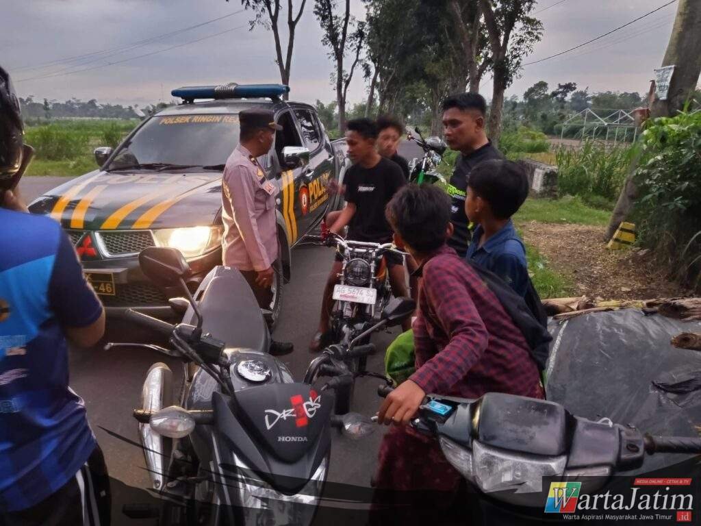 Aksi Balap Liar di Ringinrejo Ditertibkan, Polisi Ingatkan Risiko Keselamatan