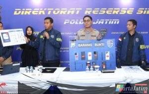 Polda Jatim Ungkap Dugaan Penyalahgunaan Data Pribadi untuk Layanan OTP Ilegal, Tiga Tersangka Diamankan