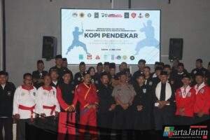Polres Madiun Kota Perkuat Komitmen Jogo Jatim Lewat Kopi Pendekar