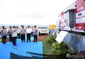 Dari Jawa Timur, Presiden Prabowo Groundbreaking 10 Gudang Pangan Polri dan Luncurkan 166 SPPG