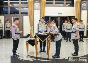 Kapolri Pimpin Pelantikan dan Sertijab Sejumlah PJU Mabes Polri dan Kapolda