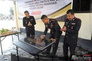 Polres Kediri Resmikan Revitalisasi Area Pintu II, Hadirkan Parkir Baru dan Wajah Lebih Asri