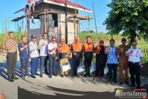 KAI Daop 7 Bersama Dishub Jatim Edukasi Warga Kediri, Keselamatan di Perlintasan Sebidang Jadi Prioritas