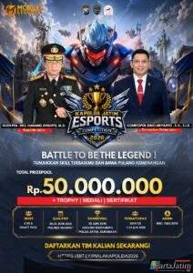 Sambut Hari Bhayangkara ke – 80 Polda Jatim Gelar Turnamen Esport untuk Umum