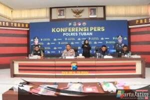 Polres Tuban Amankan Tersangka Komplotan Pencuri Sapi