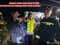 Kapolsek Tarokan Imbau Orang Tua Bijak, Amankan Anak Kecil dari Kebisingan Battle Sound di Bulusari