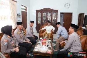 Pasca Idul Adha Kapolres Kediri Pererat Silaturahmi dengan Ponpes Al Ihsan Jampes