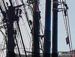 TANAM TIANG WIFI SEMBARANGAN MEMBUAT WARGA GERAM