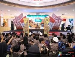 Polres Kediri Kota Gelar Wayang Karton Sarana Edukasi di HKGB ke-74 Tahun 2026