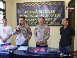 Polres Pelabuhan Tanjungperak Amankan Tersangka Pencuri Komponen Panel TL di Surabaya