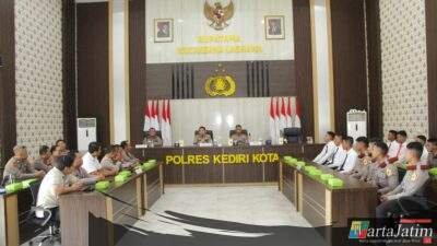 Taruna Akpol Angkatan 58 Diterima di Polres Kediri Kota, Siap Asah Kompetensi Kepolisian