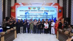 Deklarasi Aman Suro 2026, Wujud Sinergi Polri dan Perguruan Silat Menjaga Kediri Tetap Damai
