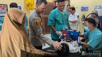 Polri Untuk Masyarakat : Polres Probolinggo Kota Gelar Khitan Gratis Sambut Hari Bhayangkara ke-80