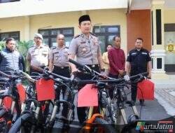 Tim URC Polres Magetan Amankan Komplotan Pencurian Sepeda Lintas Wilayah