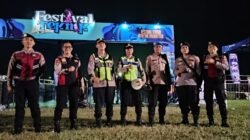 Polres Kediri Kota Laksanakan Pengamanan Konser Musik Bertajuk FESTIK 2026 di Tirtoyoso Park