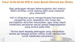 Ada Istighosah di Kediri: Biar Nggak Telat Naik Kereta, Yuk Berangkat Lebih Awal!
