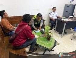 Arogansi Berujung Sanksi: Satlantas Polres Kediri Kota Tindak Bus Harapan Jaya yang ‘Ngeblong’ di Simpang Baruna