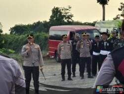 Ratusan Personel Polres Kediri, Kodim 0809 Kediri, Pemkab Kediri, dan Pamter, Kawal Pengesahan Warga Baru PSHT di Sempu