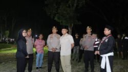Ratusan Personel Polres Kediri, Kodim 0809 Kediri, Pemkab Kediri, dan Pamter, Kawal Pengesahan Warga Baru PSHT di Sempu