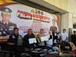 Polrestabes Surabaya Amankan 45 Tersangka Hasil Pengembangan Penyidikan Kasus Siber Internasional